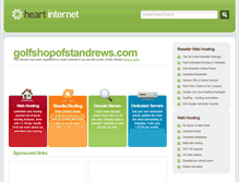 Tablet Screenshot of golfshopofstandrews.com